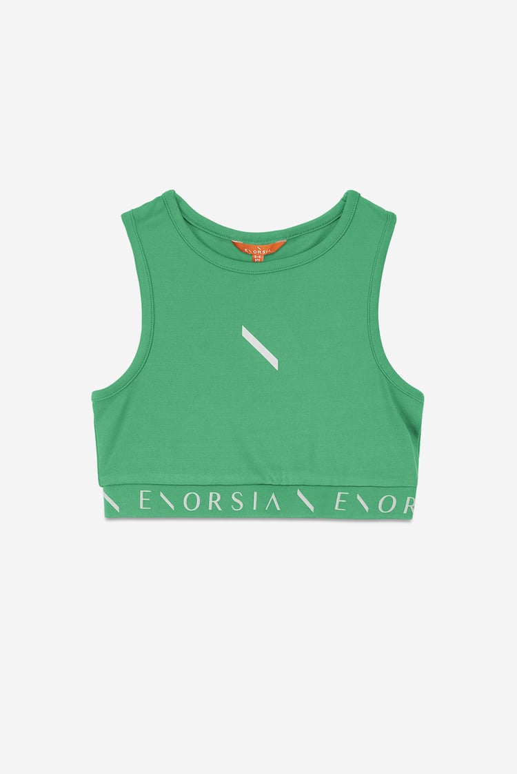 Girls Printed Sporty Vest and Leggings Set