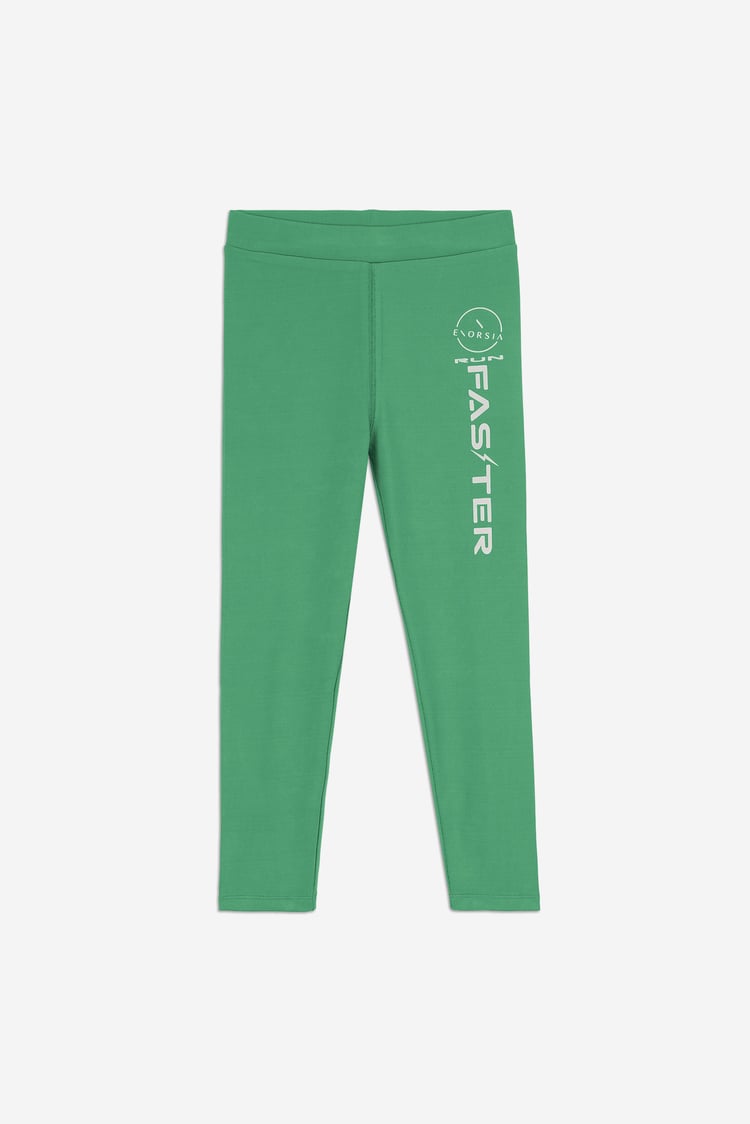 Girls Printed Sporty Vest and Leggings Set