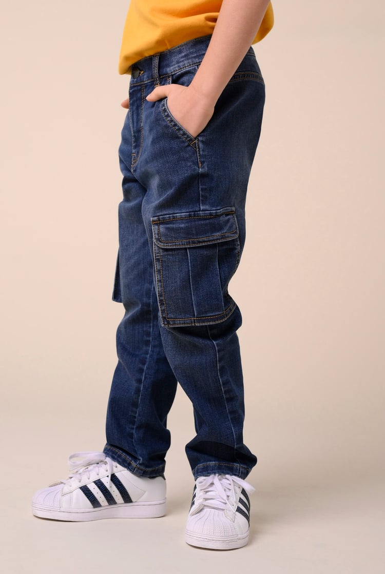 Boys Cargo Jeans (3yrs-9yrs)