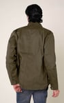 Mens Dark Olive Utility Jacket
