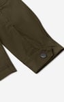 Mens Dark Olive Utility Jacket