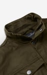 Mens Dark Olive Utility Jacket