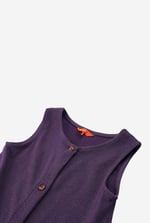 Girls Sleeveless Button Front Dress (2yrs-9yrs)