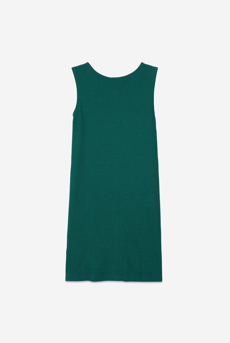 Girls Sleeveless Button Front Dress (2yrs-9yrs)