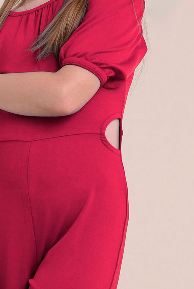 Jumpsuits With Side Key Hole Details