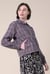 Yarn Dyed Check Cropped Jacket