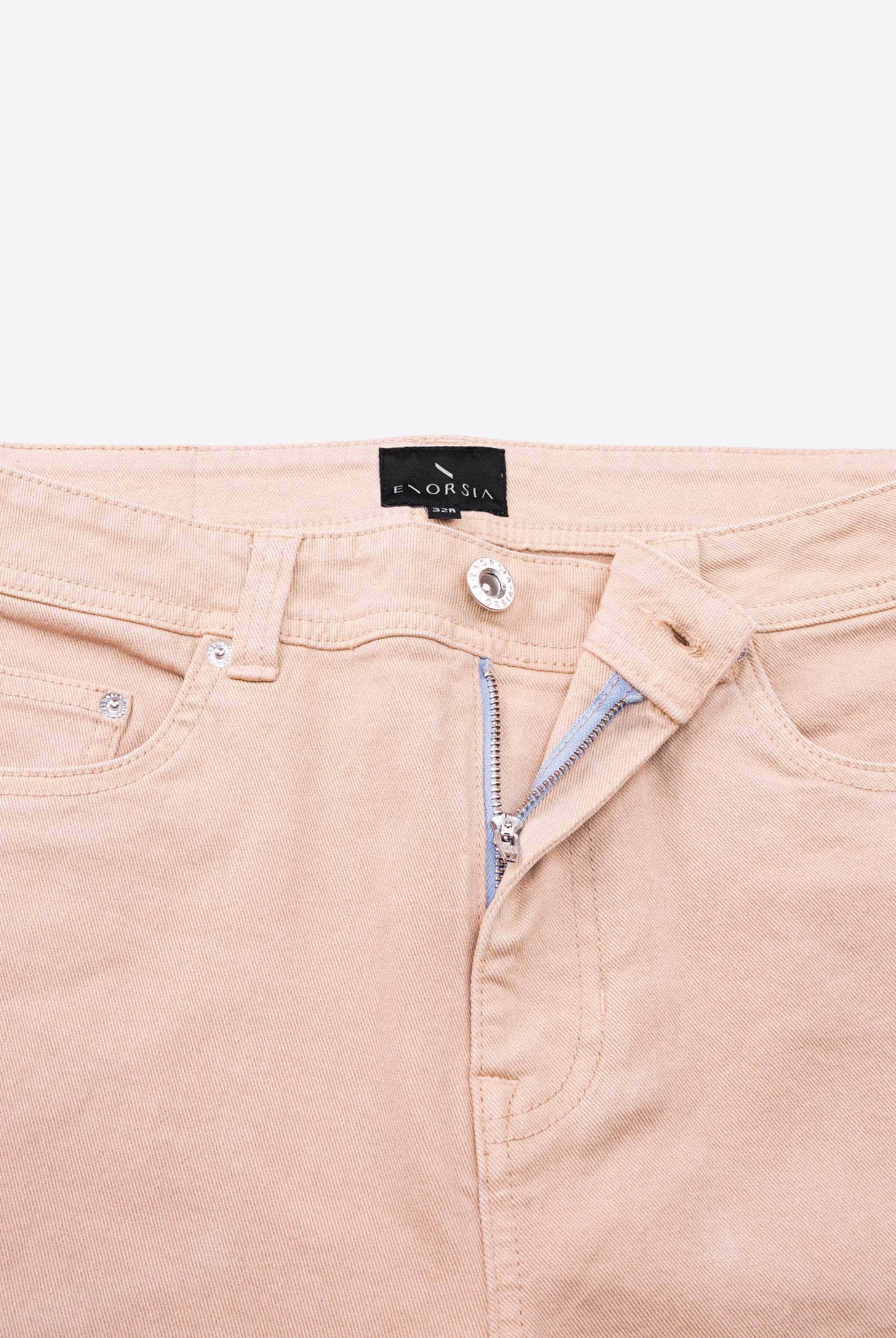 Mens Regular Fit Coloured Denim