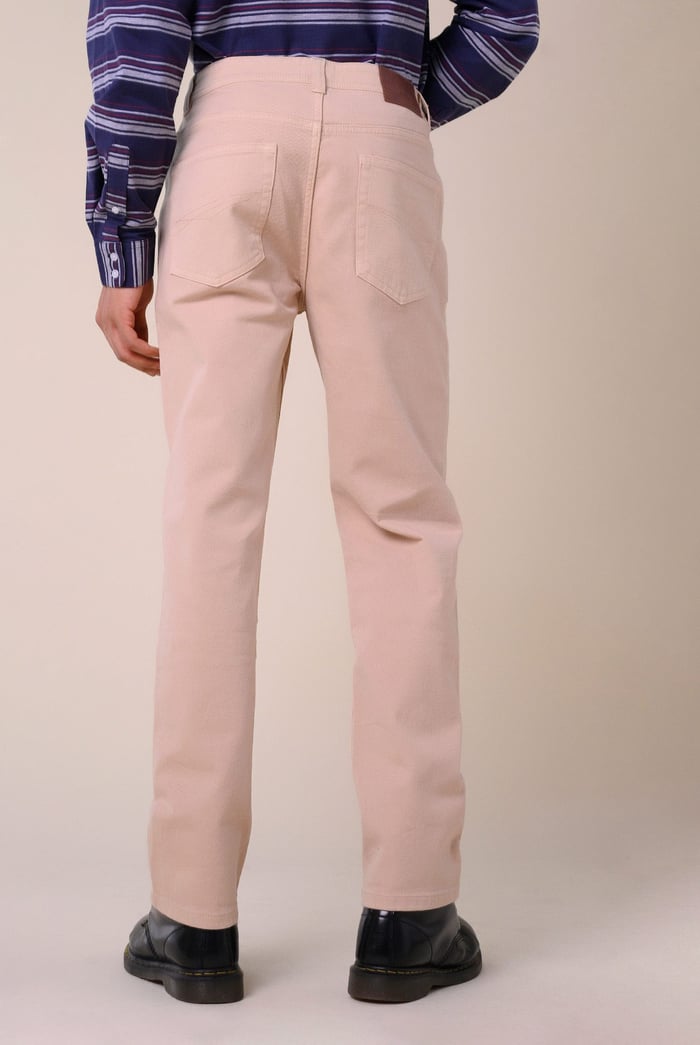 Mens Regular Fit Coloured Denim