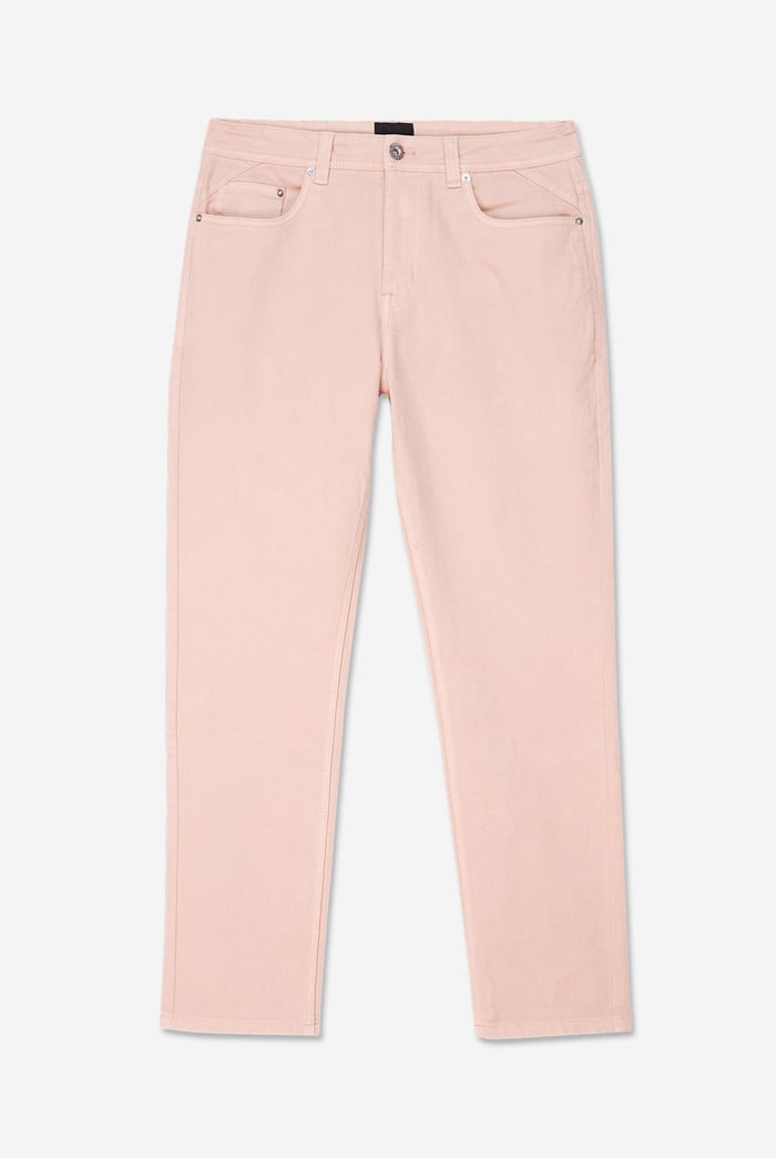 Mens Regular Fit Coloured Denim