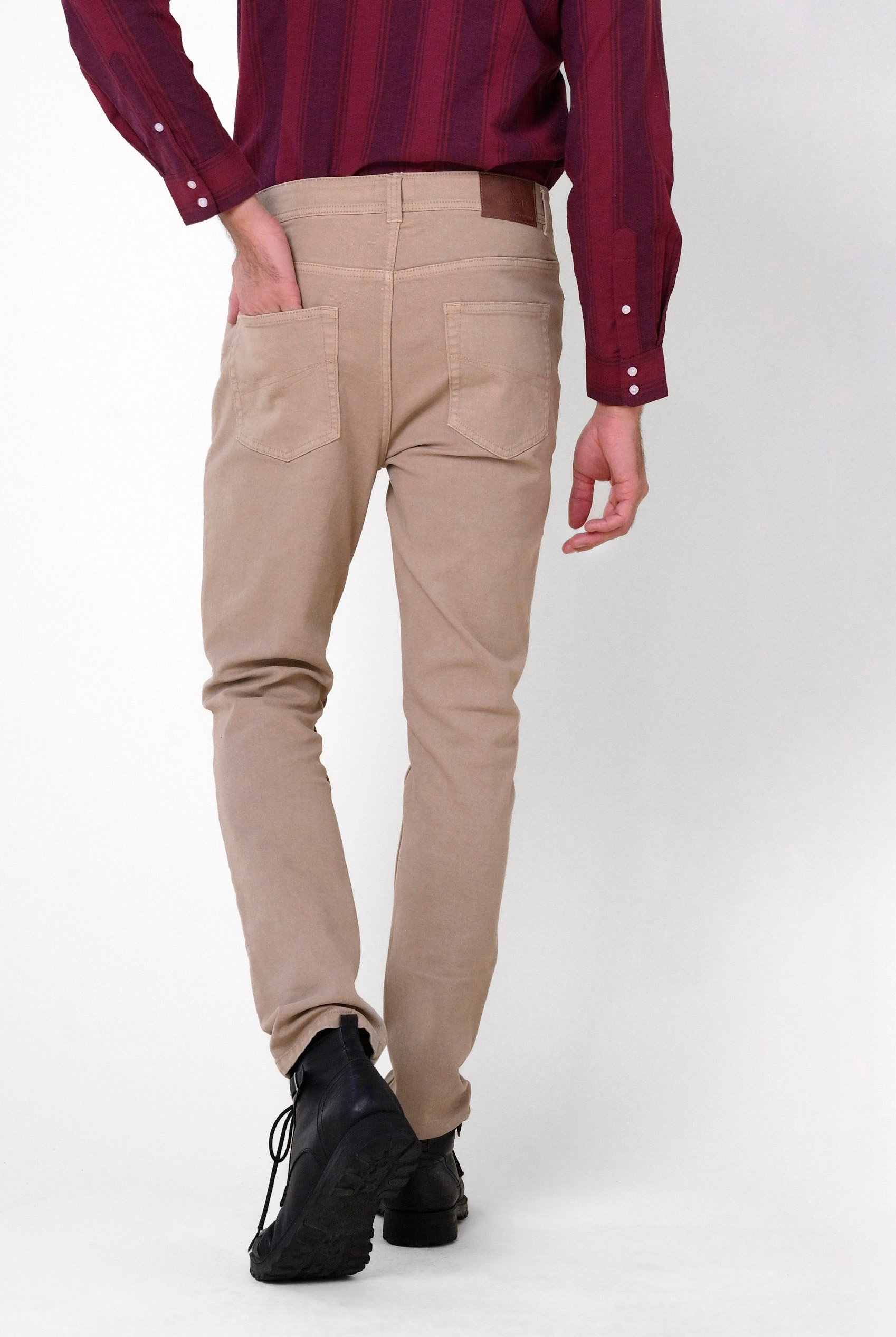 Mens Slim Fit Coloured Denim