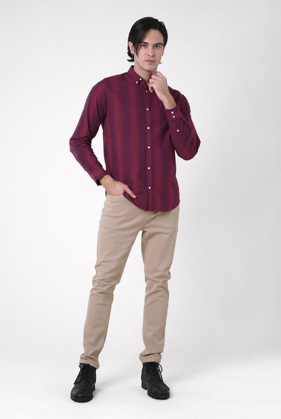 Mens Slim Fit Coloured Denim