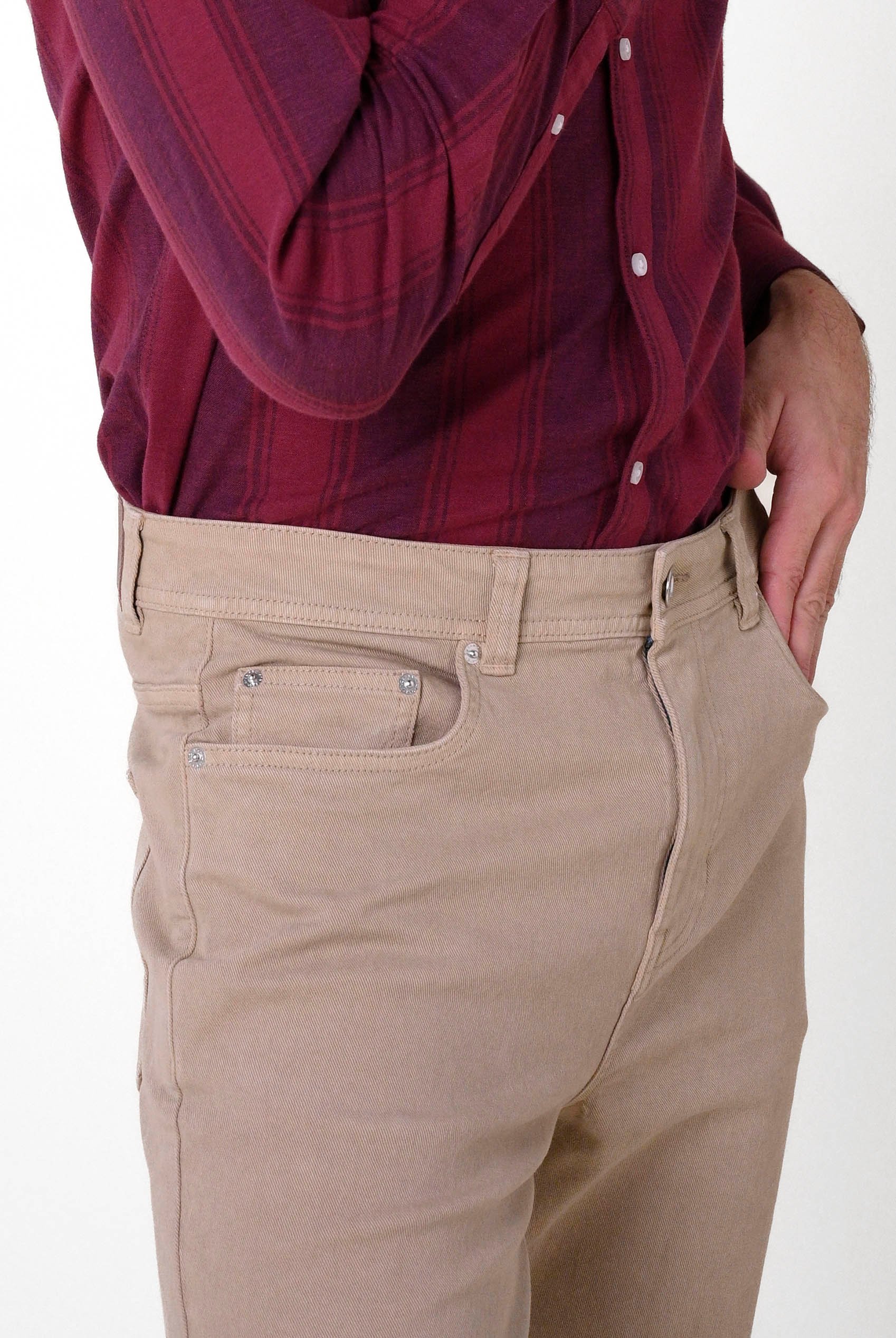 Mens Slim Fit Coloured Denim
