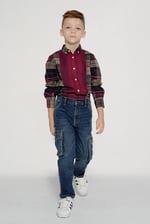 Enorsia Vertical Splice Shirt