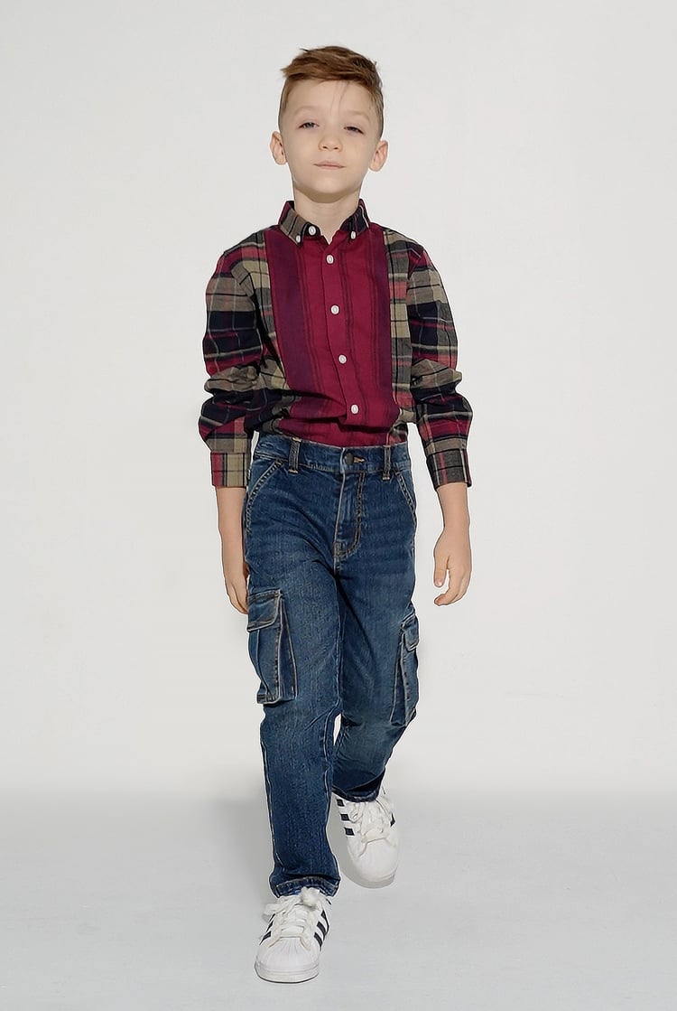 Enorsia Vertical Splice Shirt