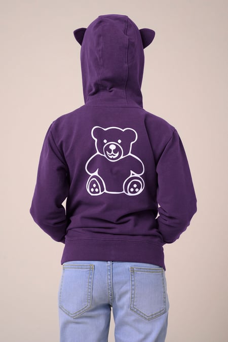 Girls Purple VENUS Hoodie (12/18mths-7yrs)