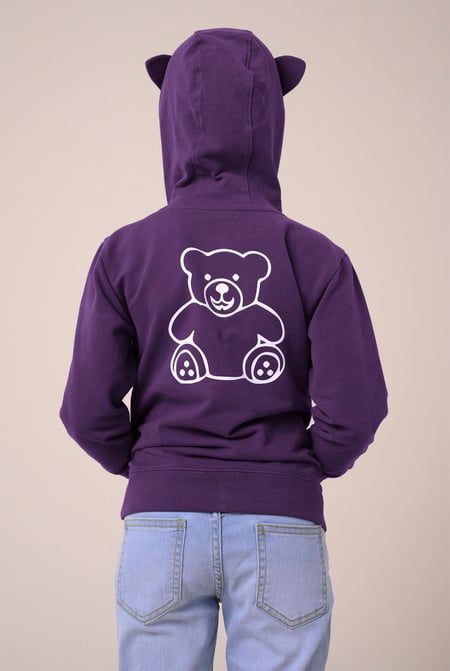 Girls Purple VENUS Hoodie (12/18mths-7yrs)