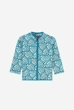 Girls Printed Zip Through Jacket (12/18mths-7yrs)