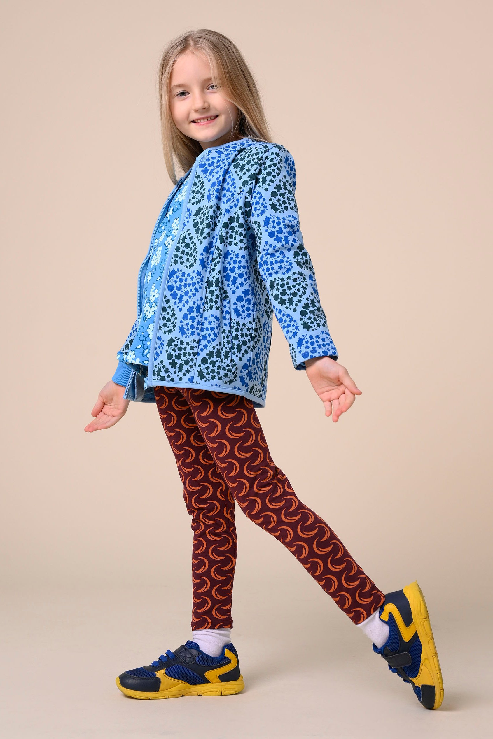 Girls Printed Zip Through Jacket (12/18mths-7yrs)