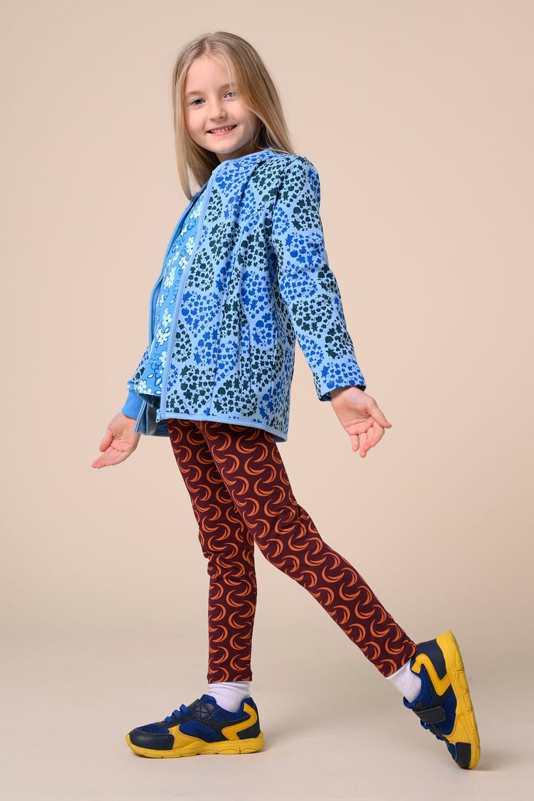 Girls Printed Zip Through Jacket (12/18mths-7yrs)