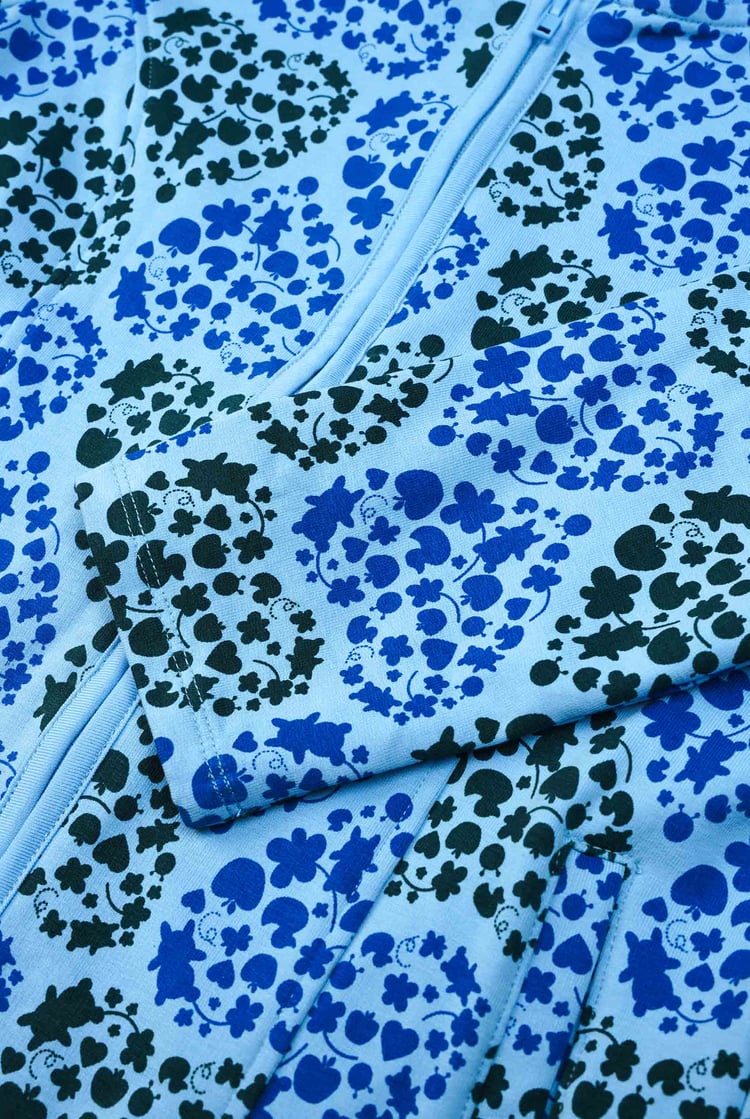 Girls Printed Zip Through Jacket (12/18mths-7yrs)