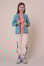 Girls Printed Zip Through Jacket (12/18mths-7yrs)
