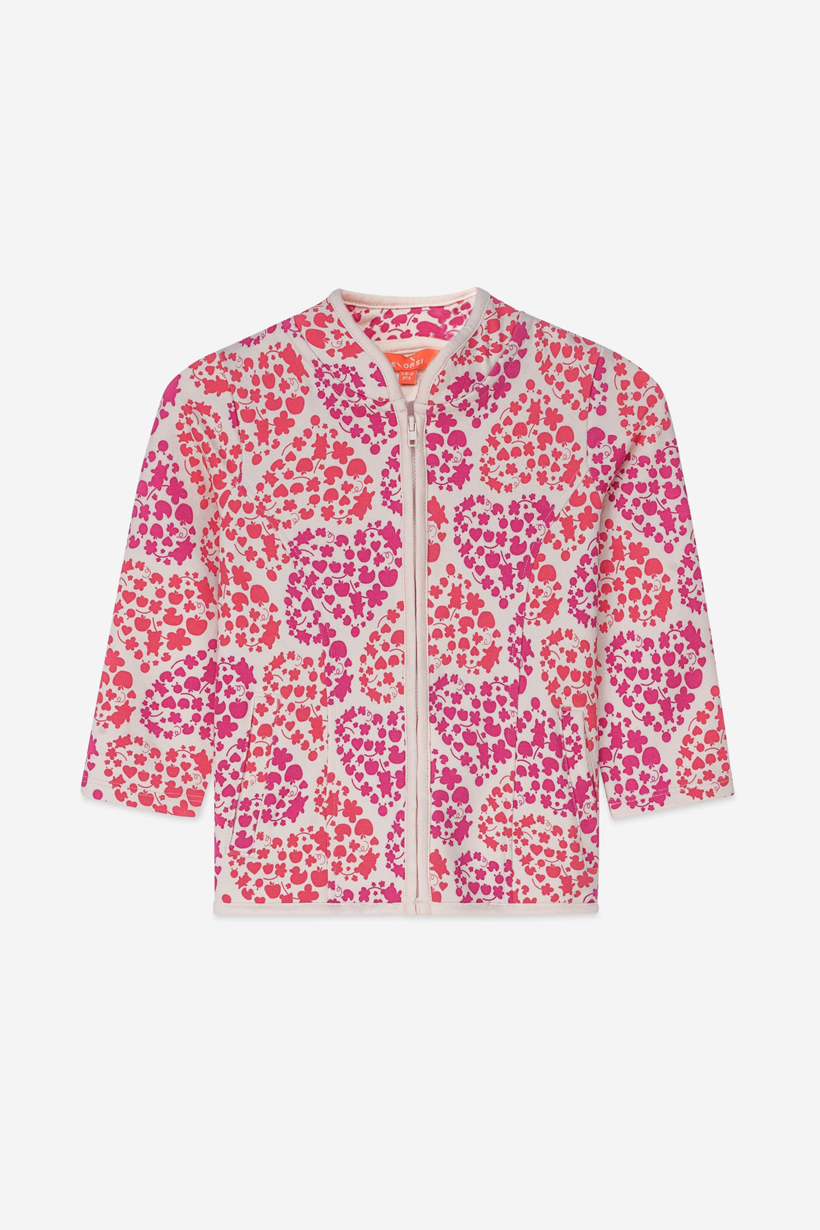 Girls Printed Zip Through Jacket (12/18mths-7yrs)