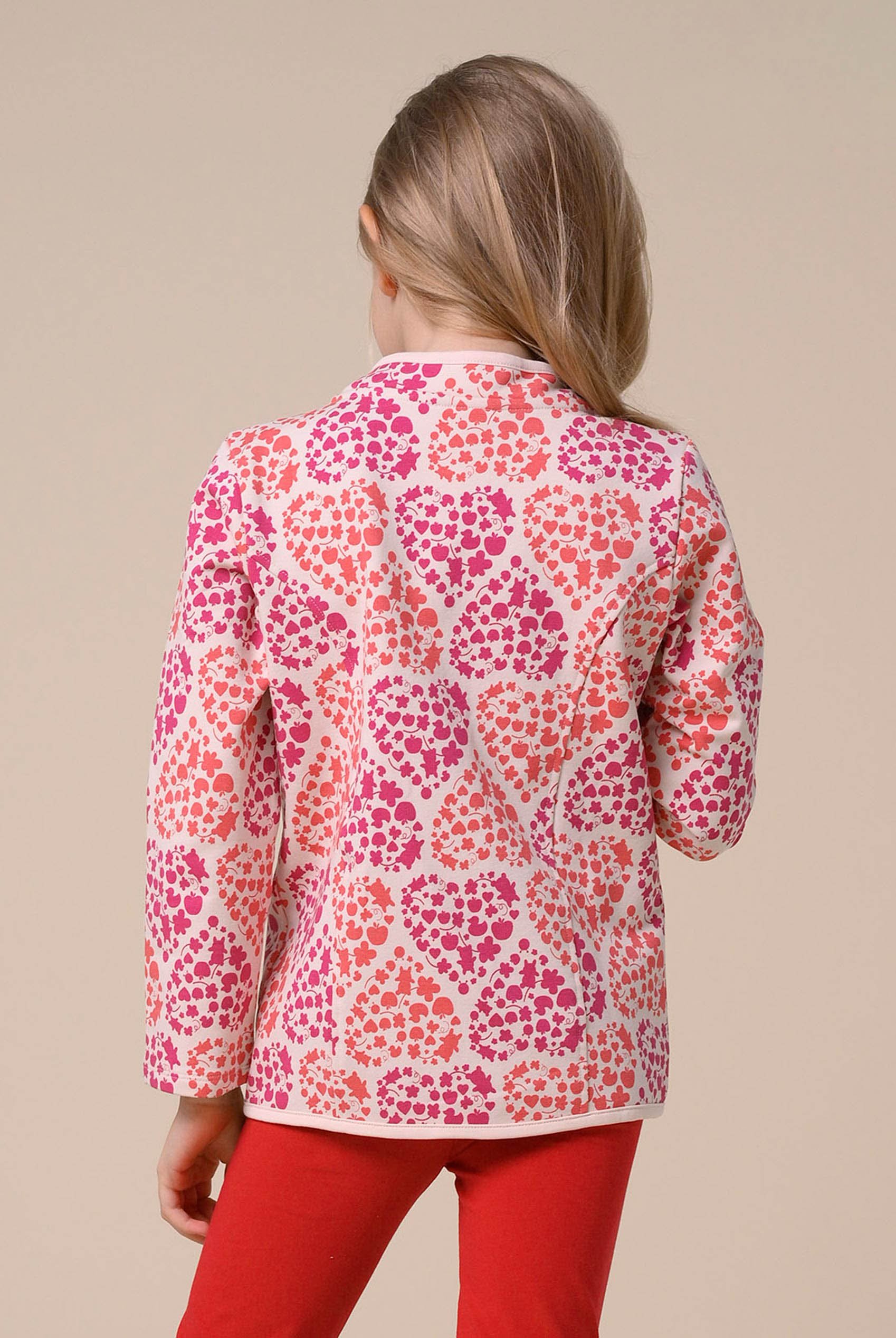 Girls Printed Zip Through Jacket (12/18mths-7yrs)