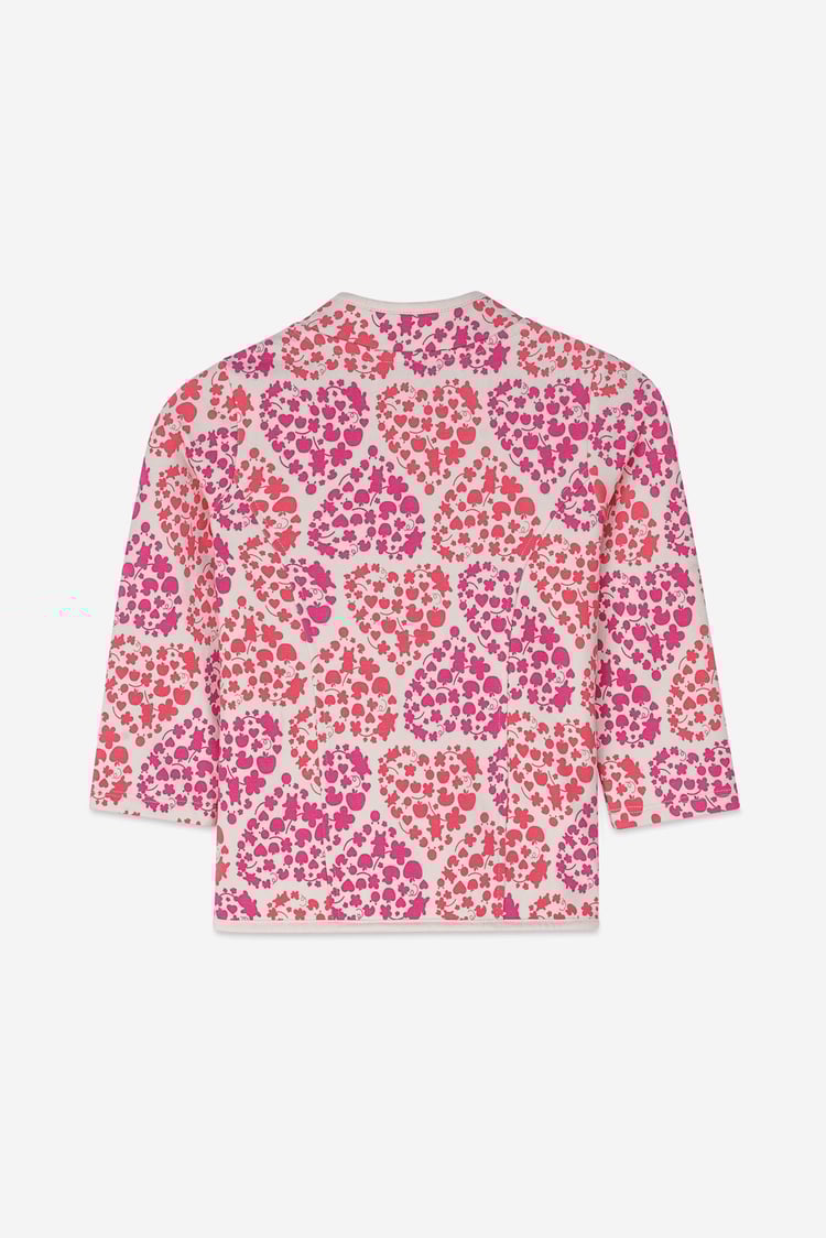 Girls Printed Zip Through Jacket (12/18mths-7yrs)