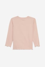 Girls Solid Top & Check Pyjama Set (2/3yrs-8/9yrs)