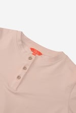 Girls Solid Top & Check Pyjama Set (2/3yrs-8/9yrs)