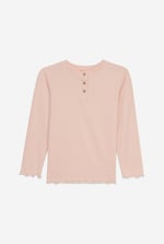 Girls Solid Top & Check Pyjama Set (2/3yrs-8/9yrs)