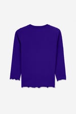 Girls Solid Top & Check Pyjama Set (2/3yrs-8/9yrs)