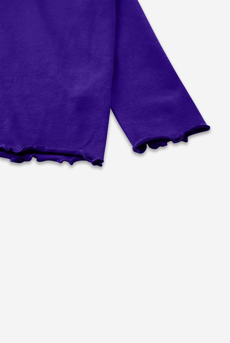 Girls Solid Top & Check Pyjama Set (2/3yrs-8/9yrs)