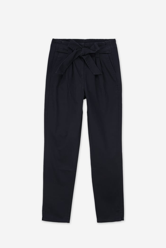 Womens Paper Bag Waist Trouser
