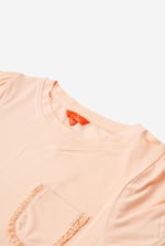 Girls Daisy Pocket Tee With Lace (2/3yrs-8/9yrs)