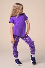 Girls Daisy Pocket Tee With Lace (2/3yrs-8/9yrs)