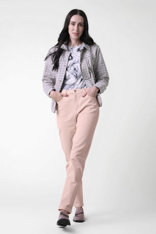 Womens Coloured Slim Fit Stretch Jeans