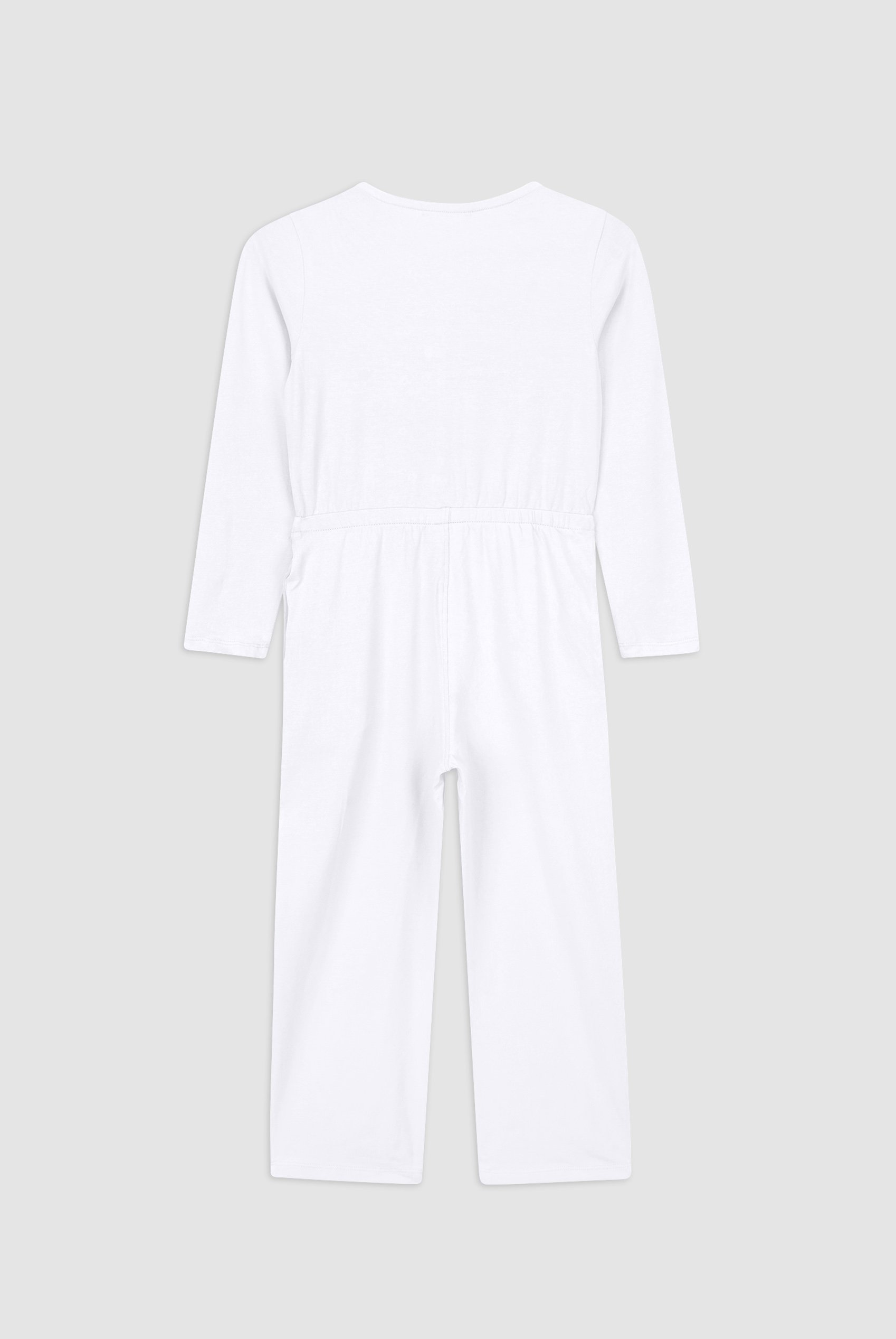 Frill Detail Button Through Jumpsuit (2yrs-9yrs)