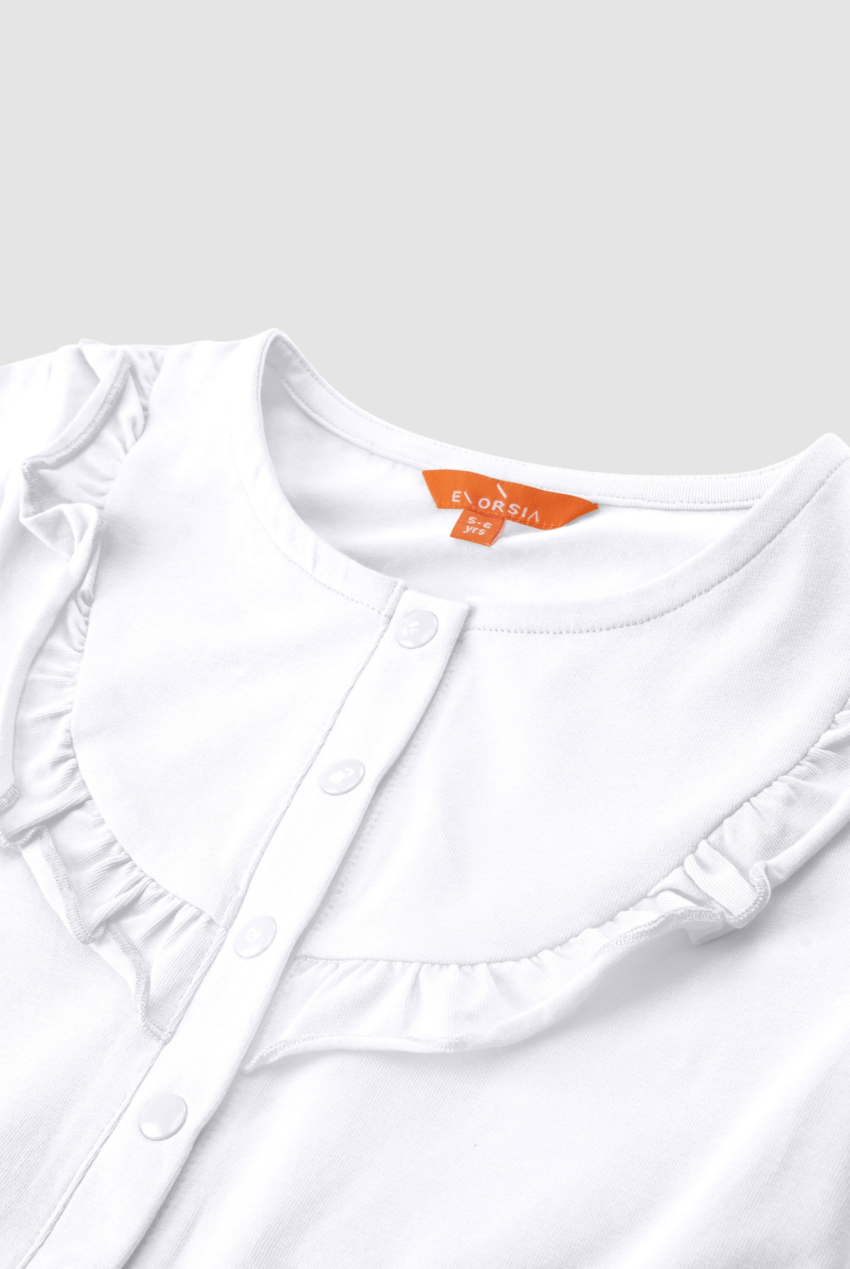 Frill Detail Button Through Jumpsuit (2yrs-9yrs)