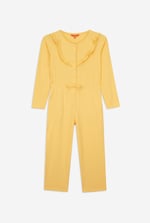 Frill Detail Button Through Jumpsuit (2yrs-9yrs)