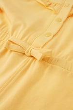 Frill Detail Button Through Jumpsuit (2yrs-9yrs)