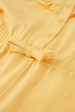 Frill Detail Button Through Jumpsuit (2yrs-9yrs)