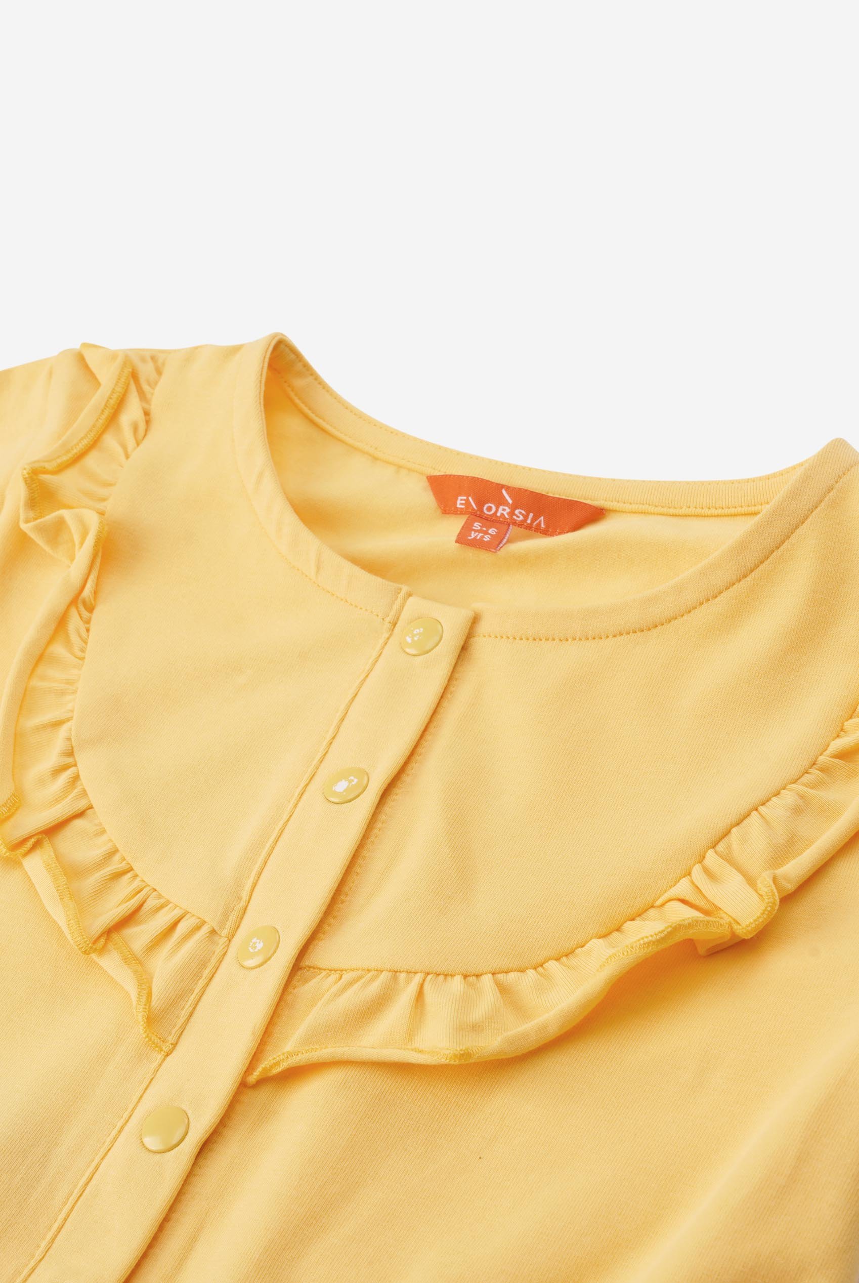 Frill Detail Button Through Jumpsuit (2yrs-9yrs)