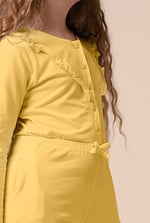 Frill Detail Button Through Jumpsuit (2yrs-9yrs)