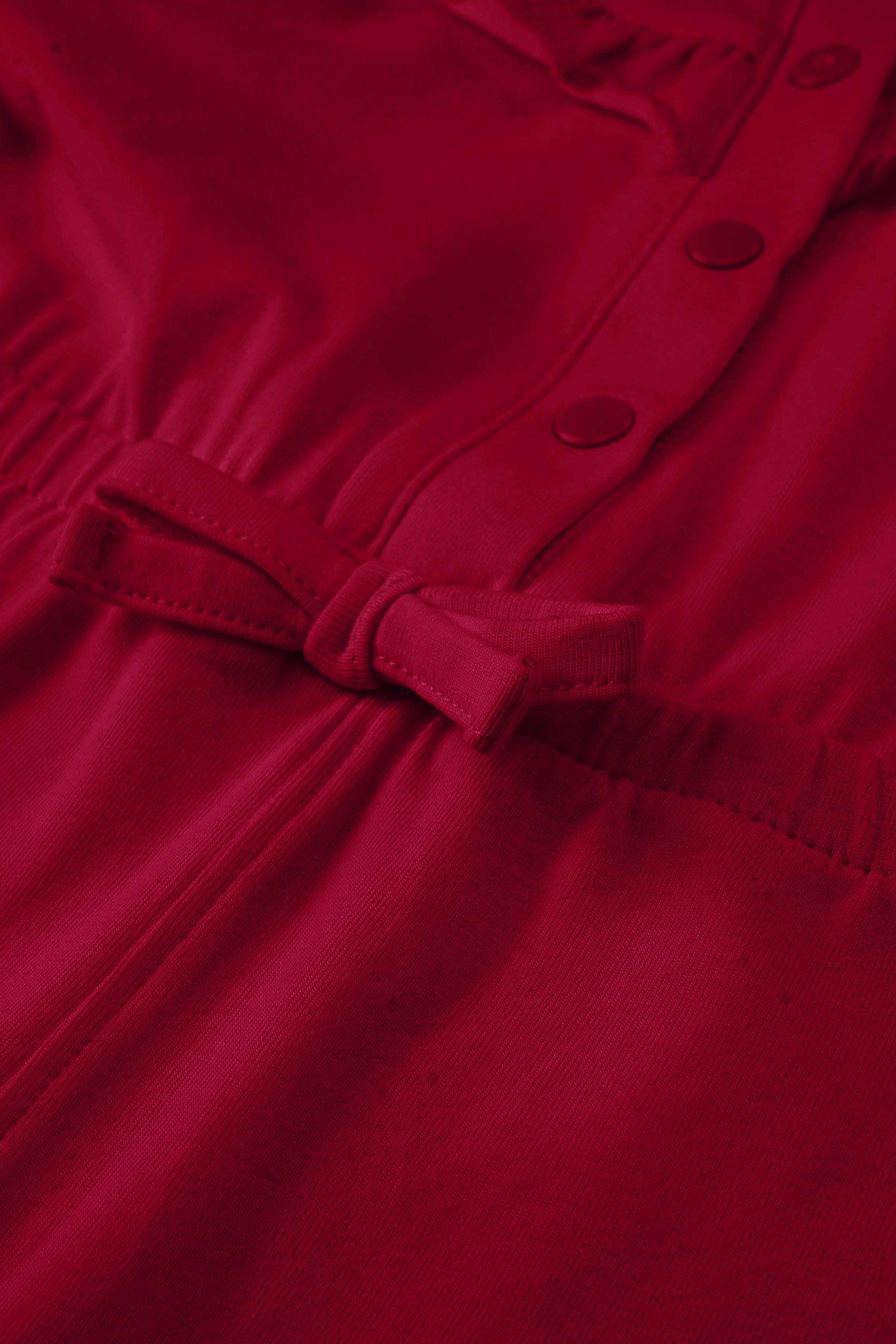 Frill Detail Button Through Jumpsuit (2yrs-9yrs)