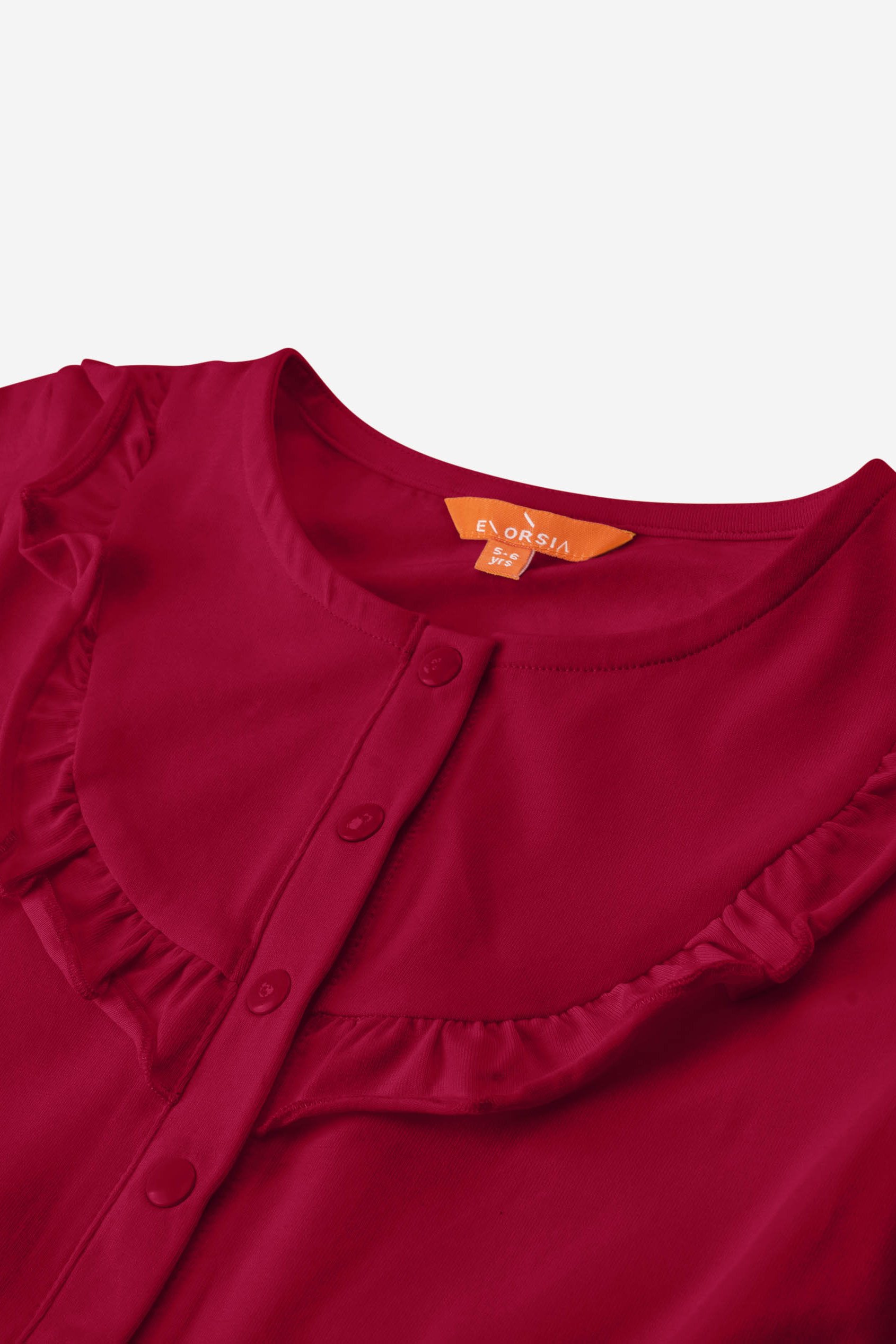 Frill Detail Button Through Jumpsuit (2yrs-9yrs)