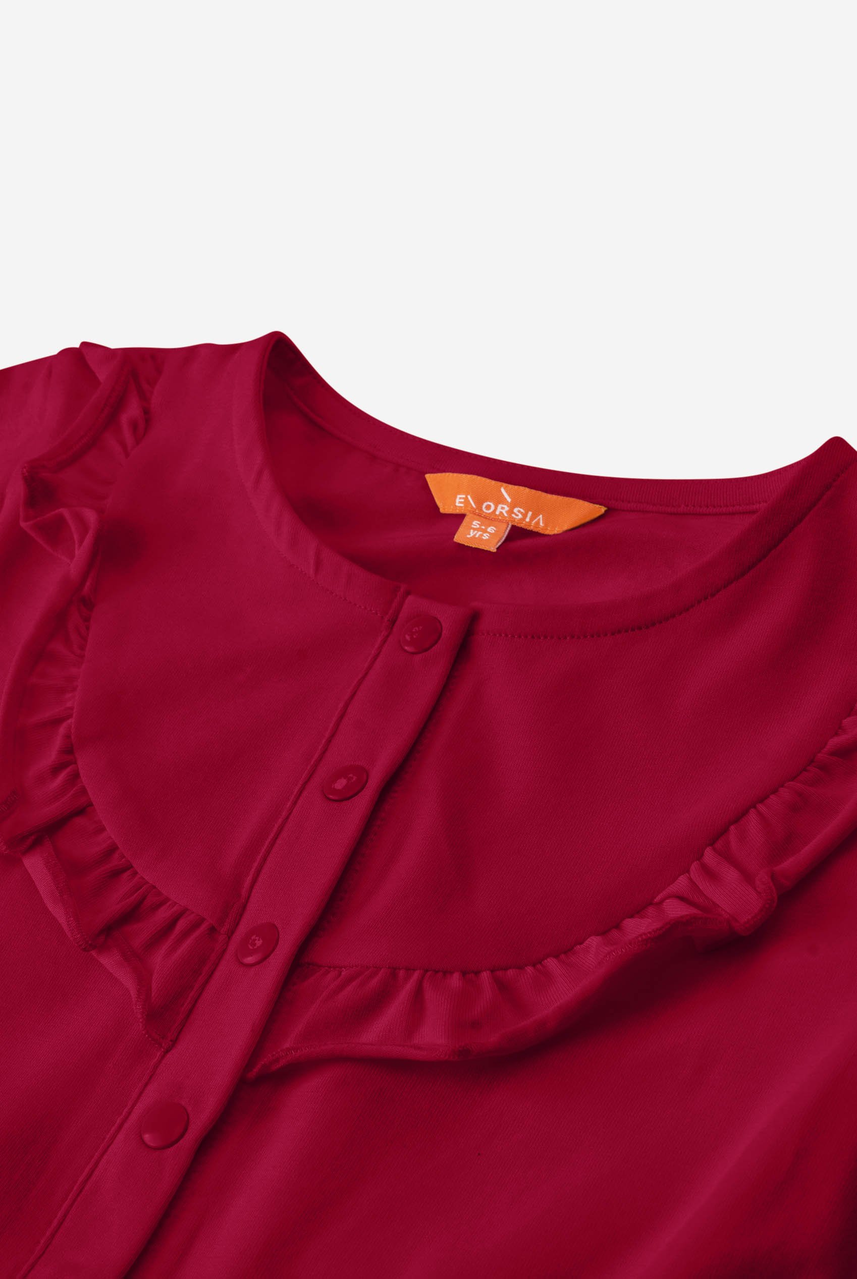 Frill Detail Button Through Jumpsuit (2yrs-9yrs)