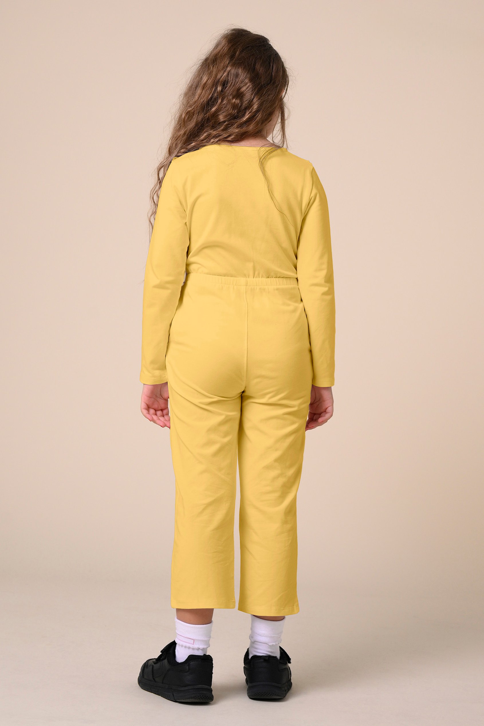 Frill Detail Button Through Jumpsuit (2yrs-9yrs)