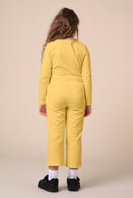 Frill Detail Button Through Jumpsuit (2yrs-9yrs)