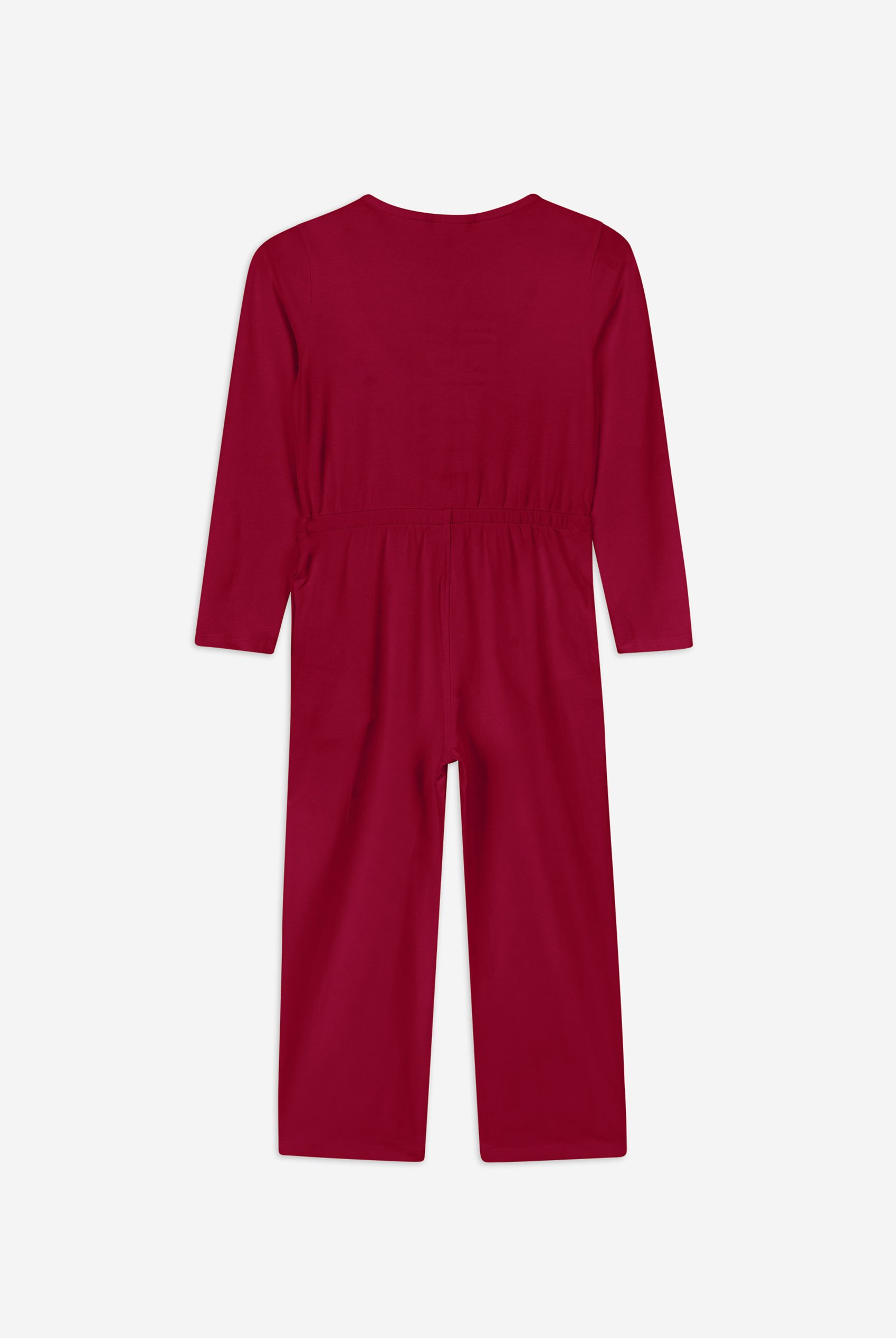 Frill Detail Button Through Jumpsuit (2yrs-9yrs)